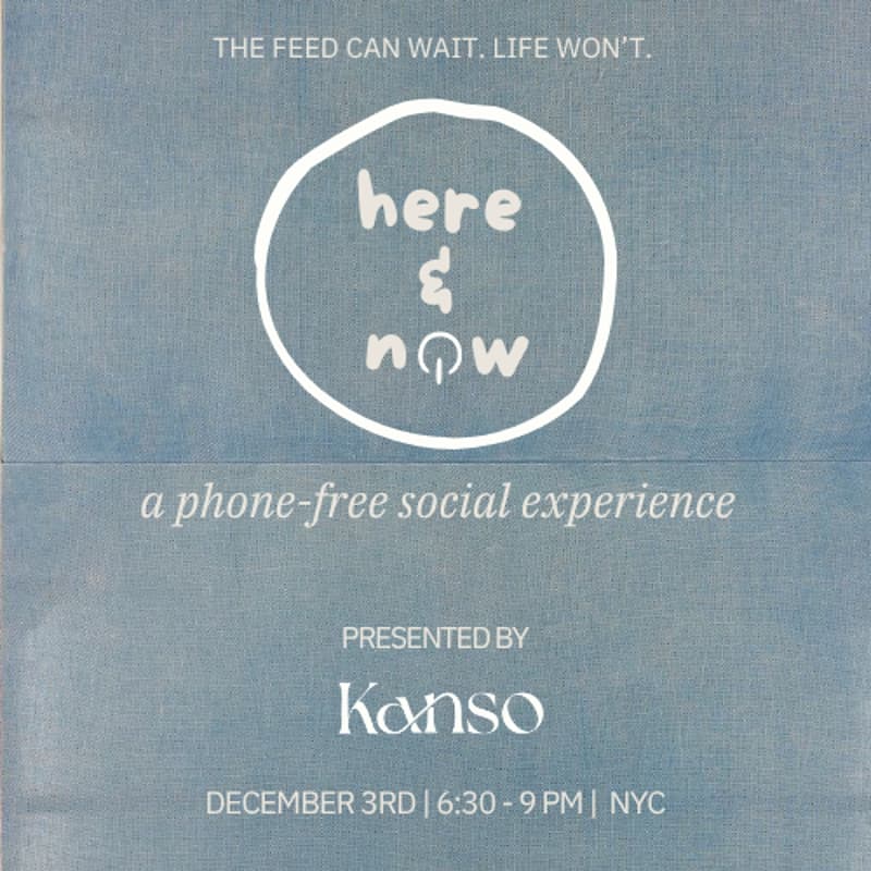 Cover Image for Here & Now: A Phone-Free Experience (NYC)