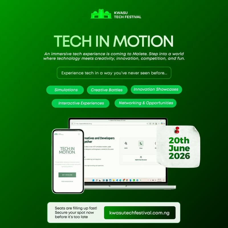 Cover Image for KWASU TECH FESTIVAL 2026