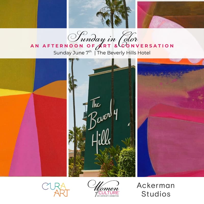 Cover Image for Sunday in Color: An Afternoon of Art & Conversation at The Beverly Hills Hotel