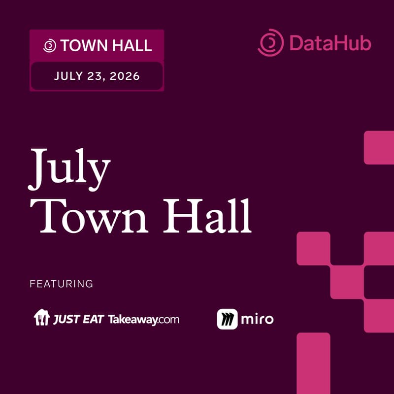 Cover Image for DataHub July Town Hall