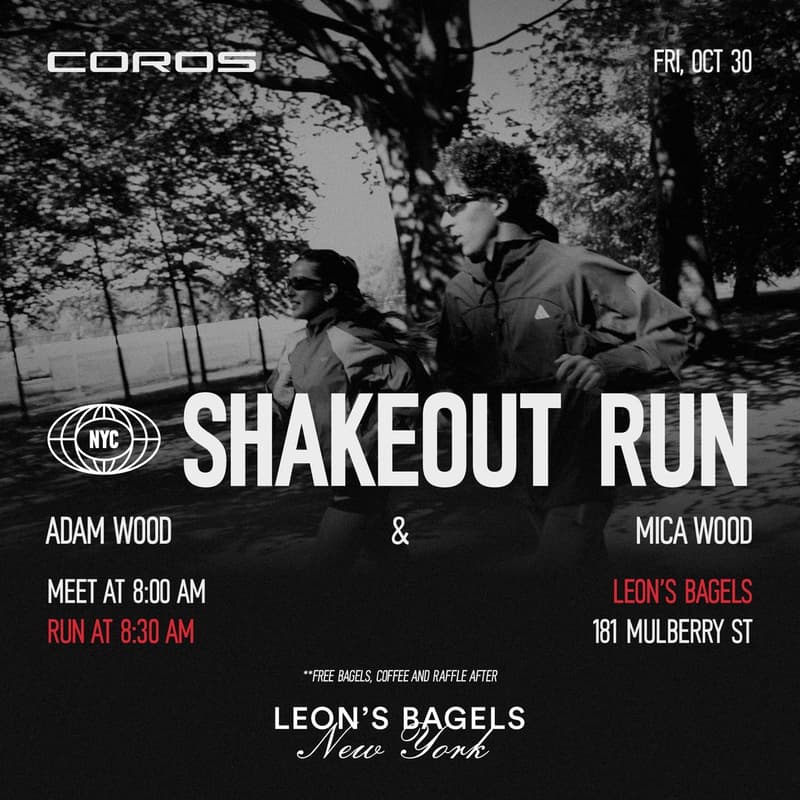 Cover Image for COROS x The Woods x Leon's Bagels
