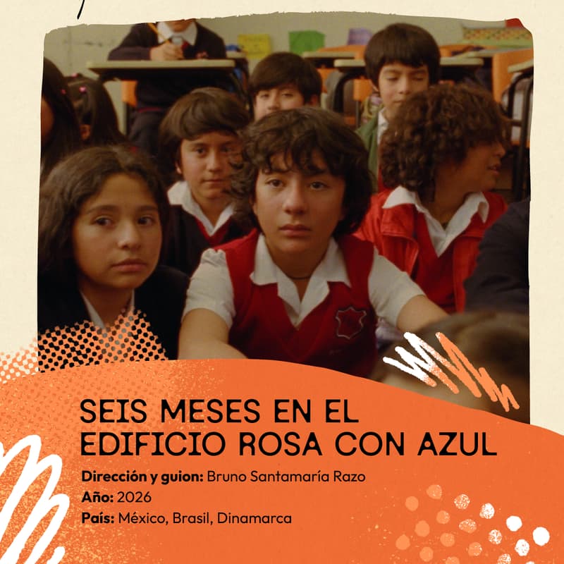 Cover Image for Seis meses en el edificio rosa
