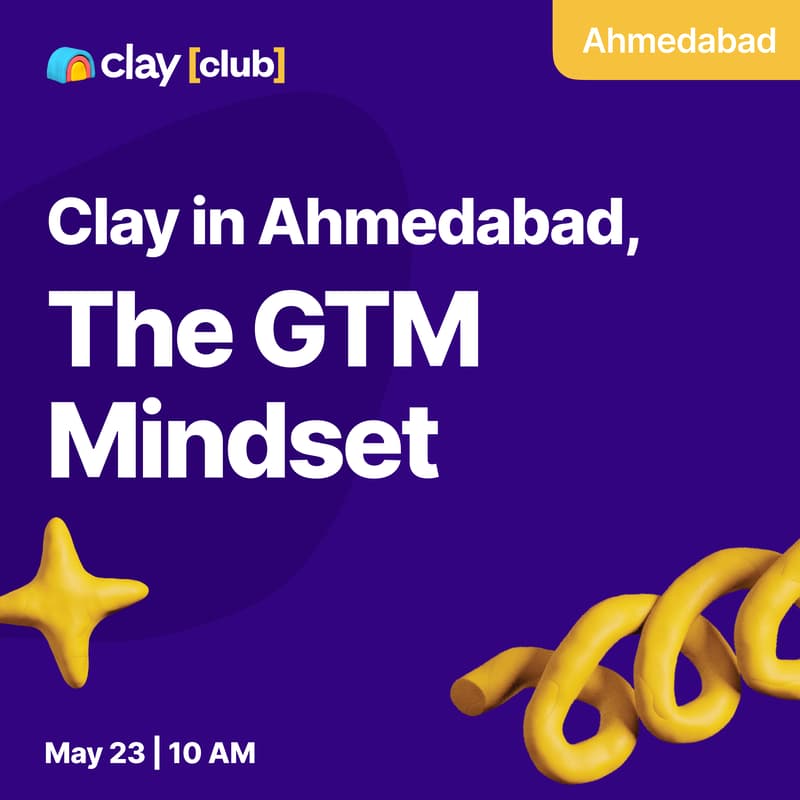 Cover Image for Clay in Ahmedabad: Club Kick-off