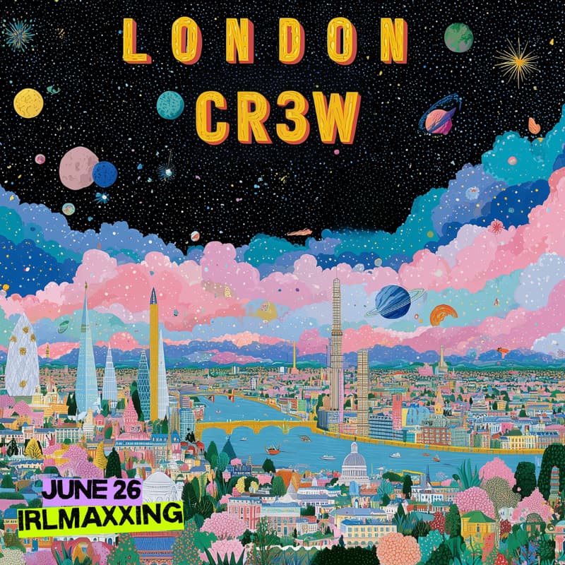 Cover Image for LONDON CR3W IRL: AI Techies, Builders & Startup Founders