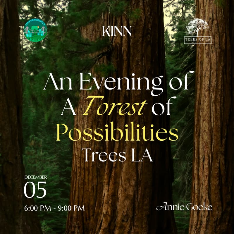 Cover Image for An Evening of A Forest of Possibilities — Trees LA