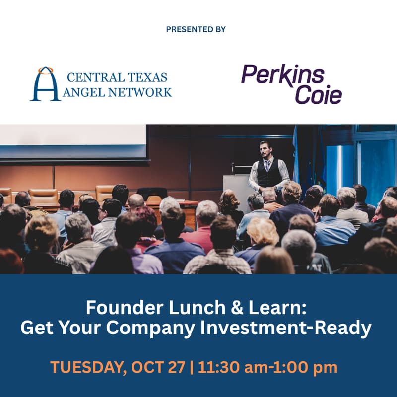 Cover Image for Founder Lunch & Learn: Get Your Company Investment-Ready!