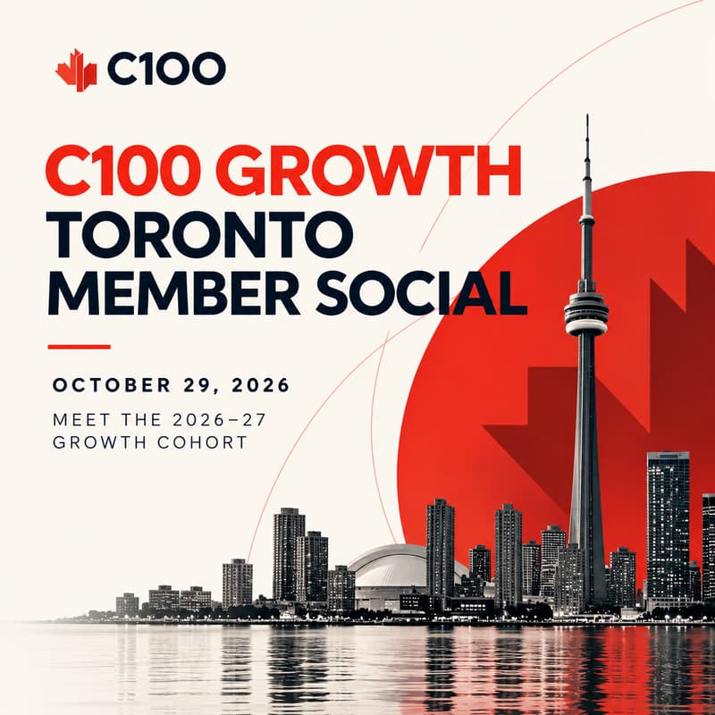Cover Image for C100 Growth Kick-Off & Member Social