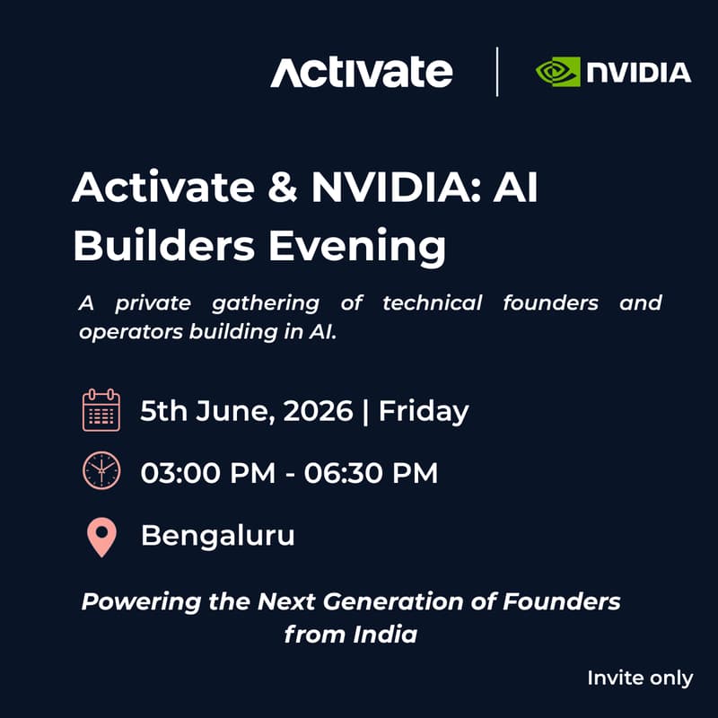 Cover Image for Activate & NVIDIA: AI Builders Evening