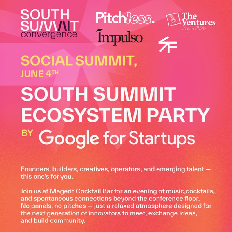 Cover Image for South Summit — Ecosystem Party by Google for Startups