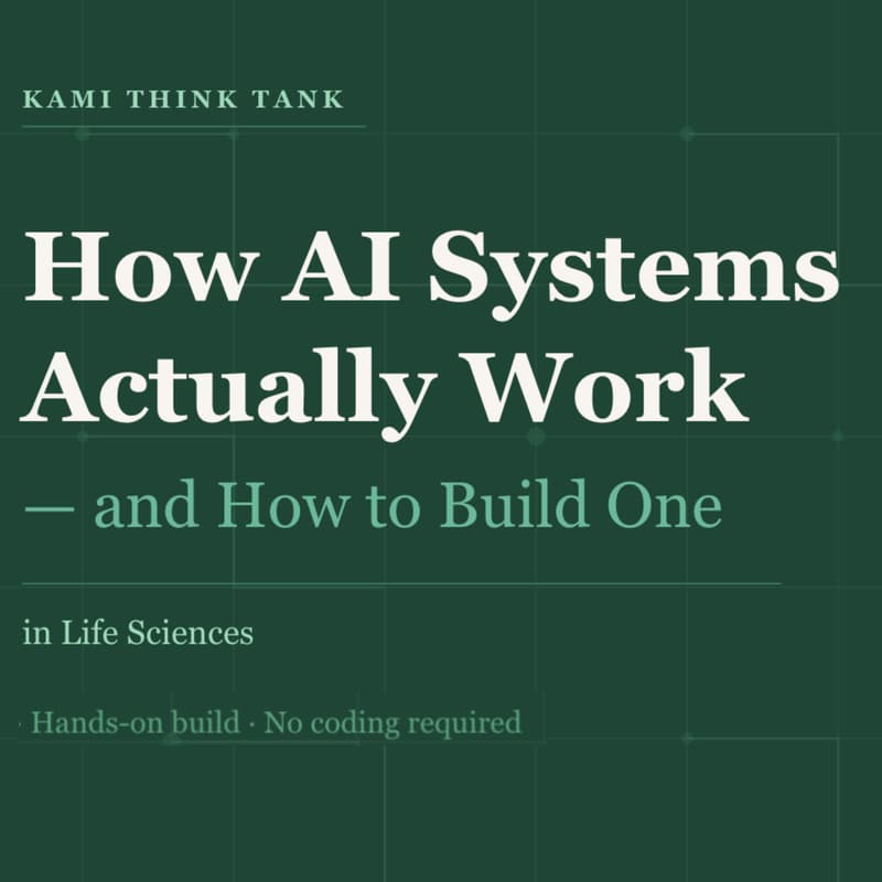 Cover Image for Virtual - How to Build a Working AI System in Life Sciences