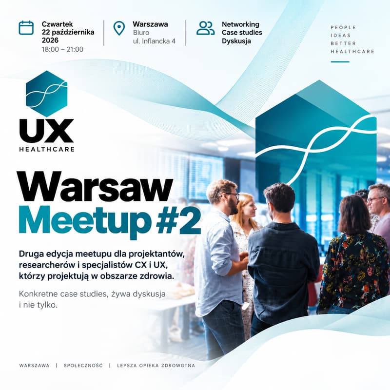 Cover Image for UX Healthcare Warsaw #2