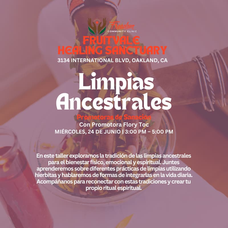 Cover Image for Promotoras de Sanación: Limpias Ancestrales