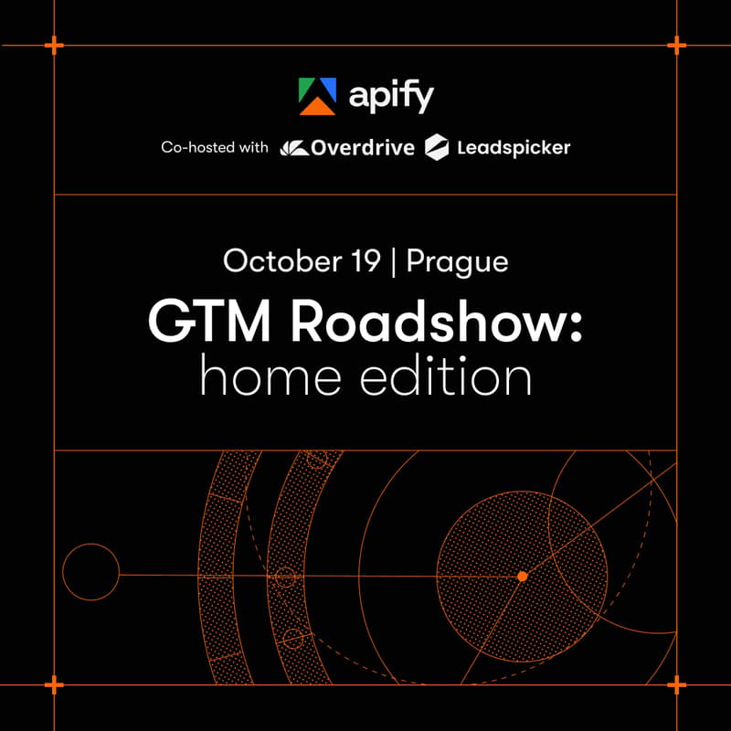 Cover Image for GTM Roadshow: home edition