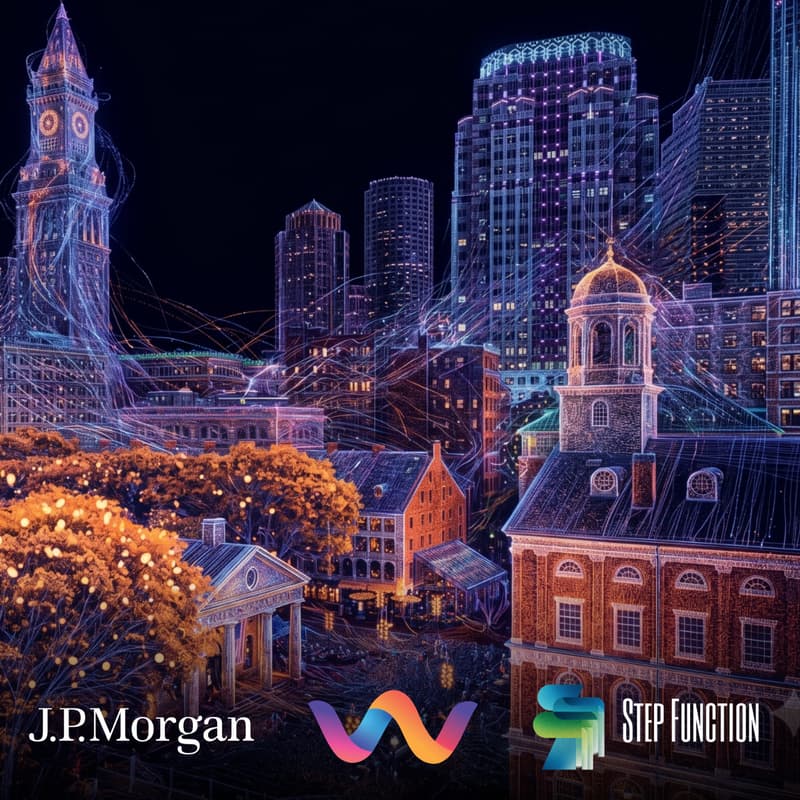 Cover Image for Boston Metrowest Founders Happy Hour - JPM | Step Function | Waveform Intelligence