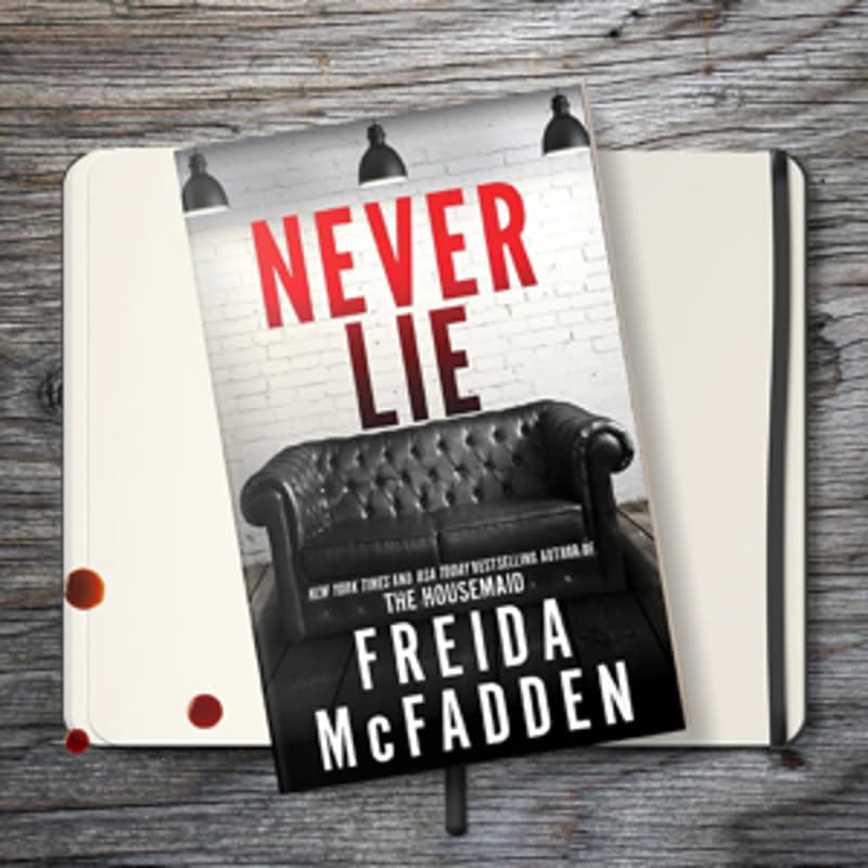 Cover Image for Book Club Therapy Session: Never Lie by Freida McFadden