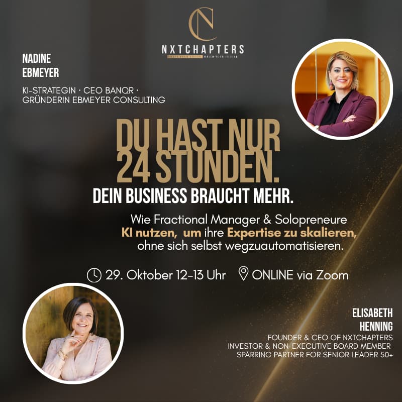 Cover Image for Du hast nur 24 Stunden. Dein Business braucht mehr.