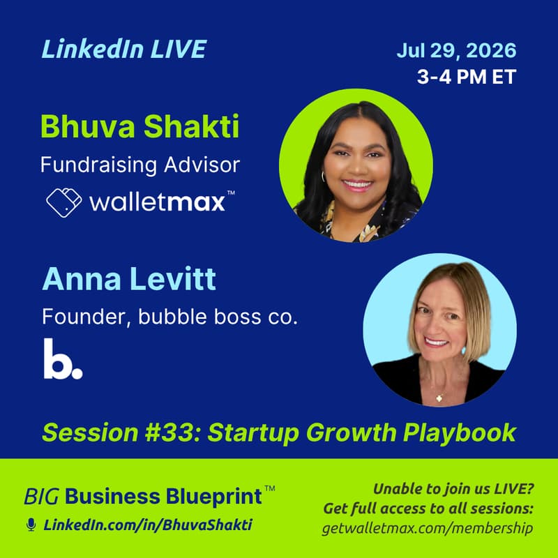 Cover Image for Startup Growth Playbook Interview: Bhuva Shakti and Anna Levitt