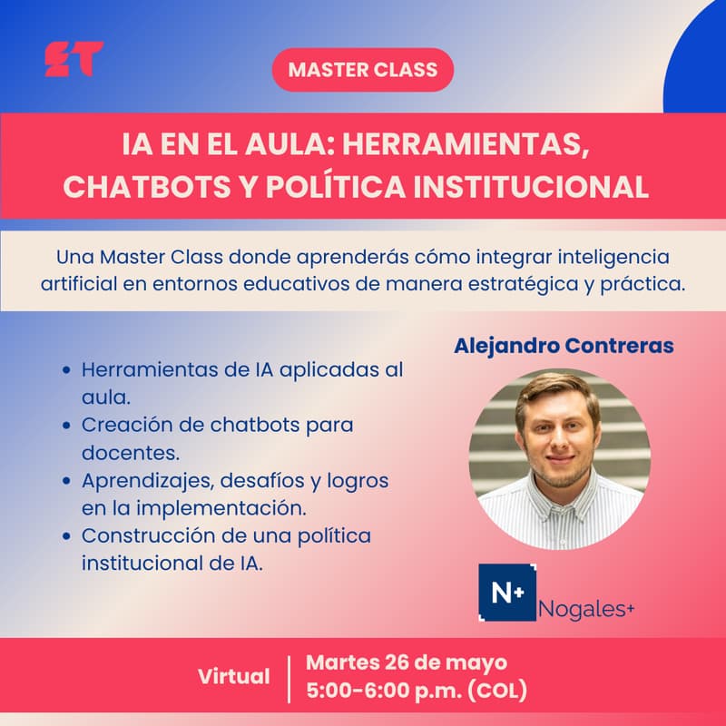 Cover Image for IA en el aula: herramientas, chatbots y política institucional