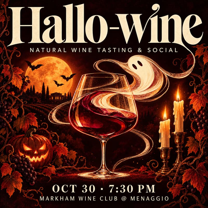 Cover Image for Hallo-Wine!: A Halloween Natural Wine Tasting and Social