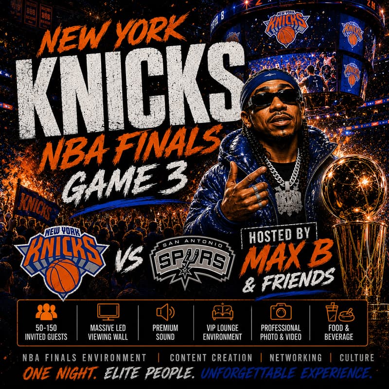 Cover Image for NBA Finals | Game 3 | Private Watch Party