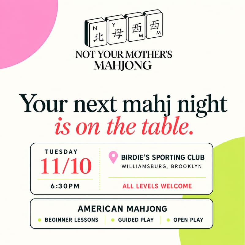 Cover Image for Not Your Mother’s Mahjong 11/10