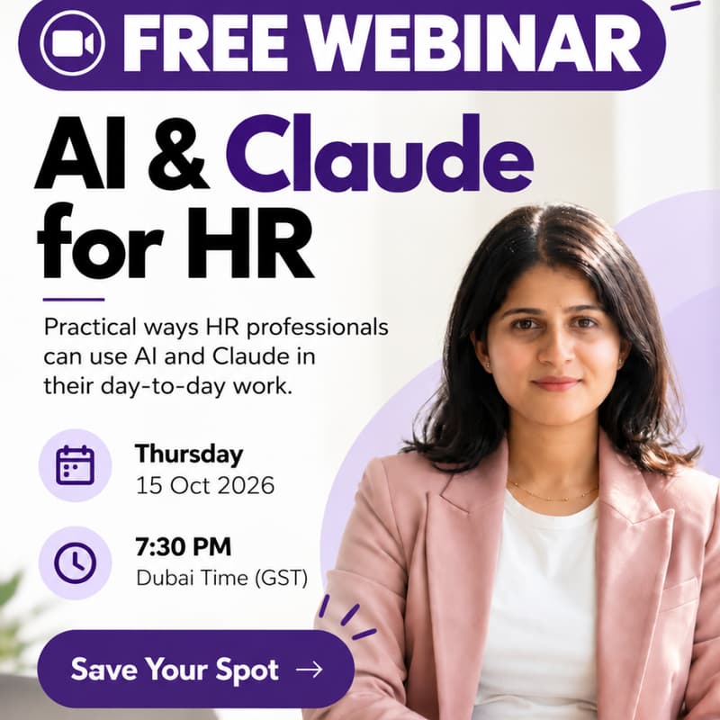 Cover Image for Gen AI & Claude for HR