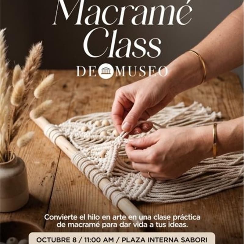 Cover Image for Taller: Hilos que conectan, macramé terapéutico