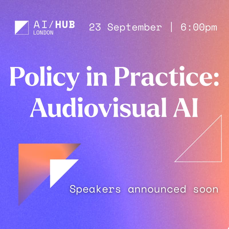 Cover Image for Policy in Practice: Audiovisual AI