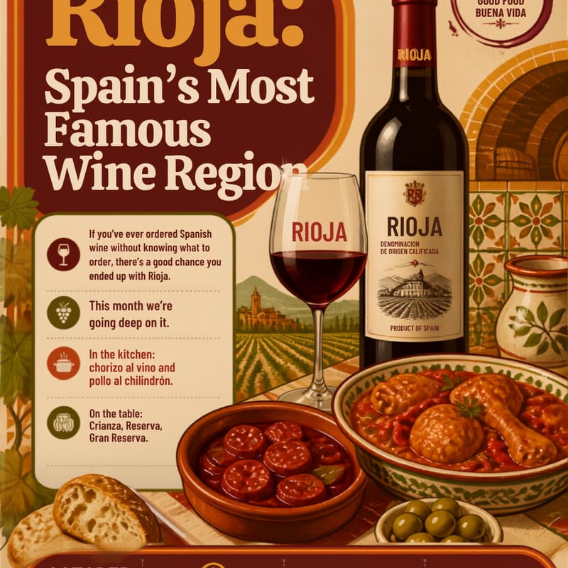 Cover Image for Iberian Table | Rioja: Spain's Most Famous Wine Region