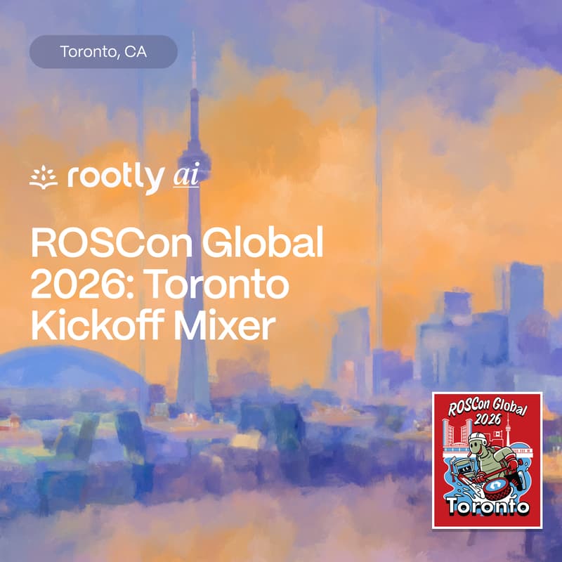 Cover Image for ROSCon Global 2026: Toronto Kickoff Mixer