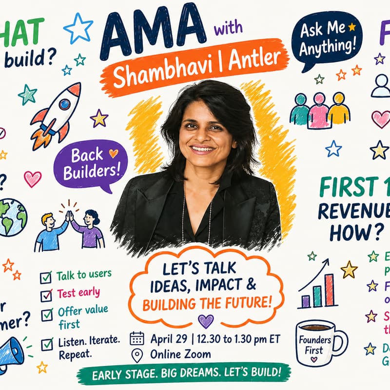 Cover Image for AMA with Shambhavi | Antler