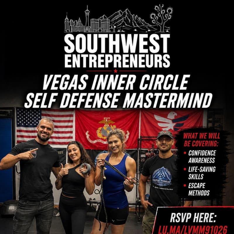 Cover Image for VEGAS INNER CIRCLE SELF DEFENSE MASTERMIND !