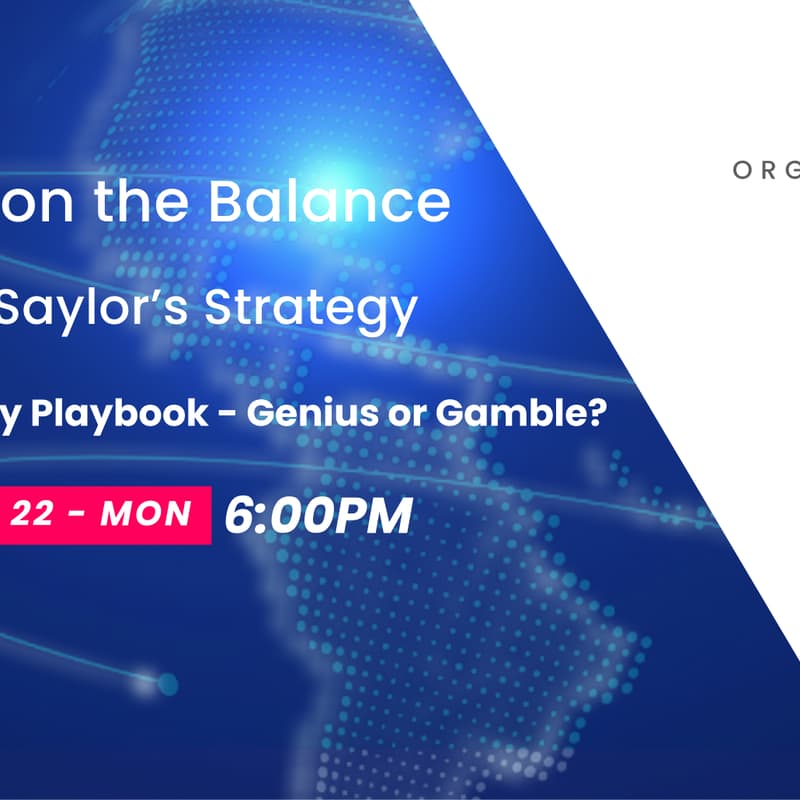 Cover Image for Bitcoin on the Balance Sheet: Strategy (aka. MicroStrategy) Playbook โ Genius or Gamble?