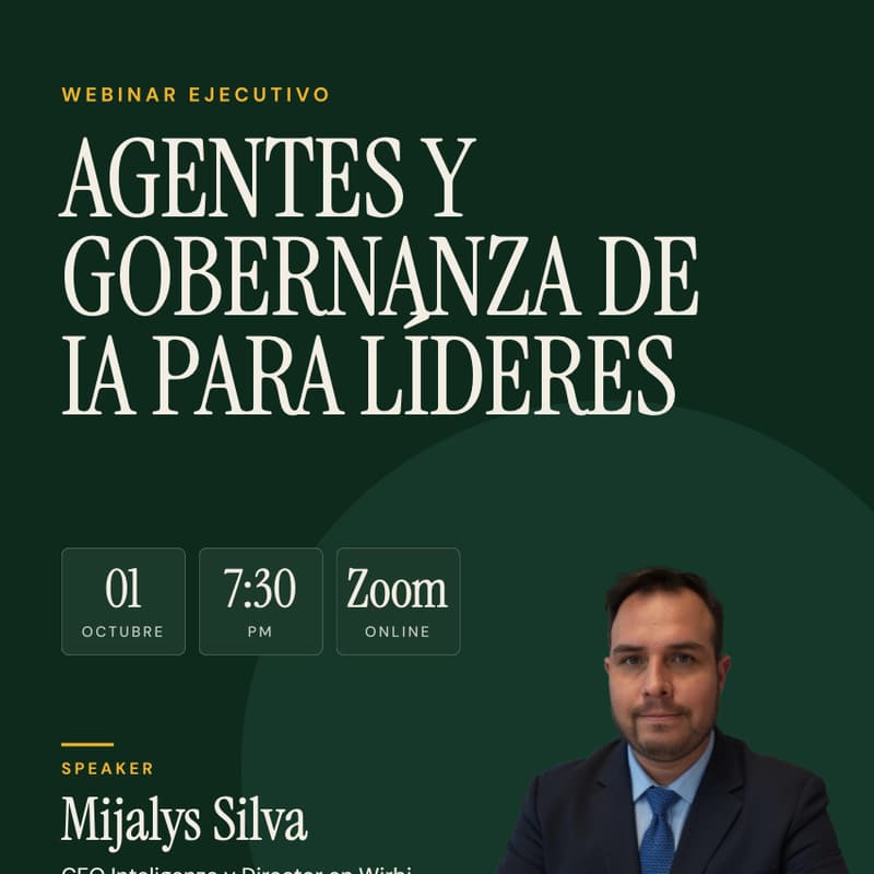 Cover Image for Agentes y Gobernanza de IA para Líderes