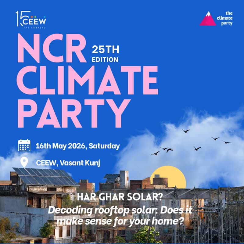 Cover Image for NCR Climate Party | Decoding rooftop solar: Does it make sense for your home?