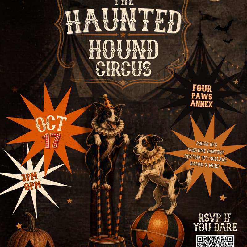 Cover Image for 👻🎪The Haunted Hound Circus