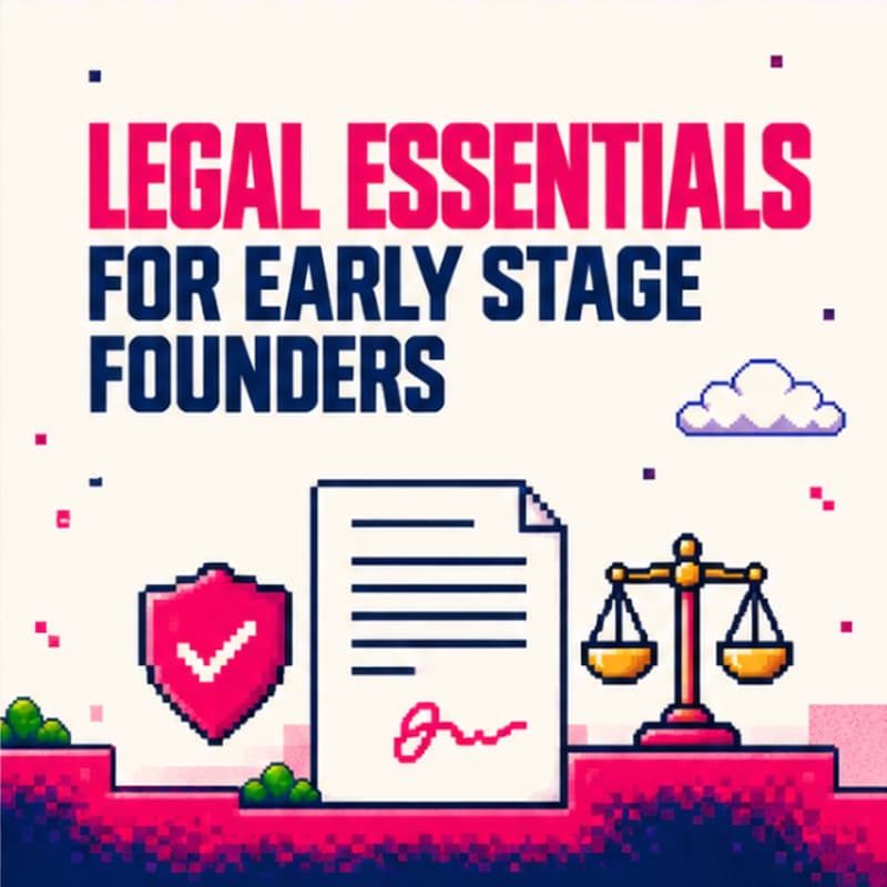 Cover Image for Legal Essentials for Early Stage Founders