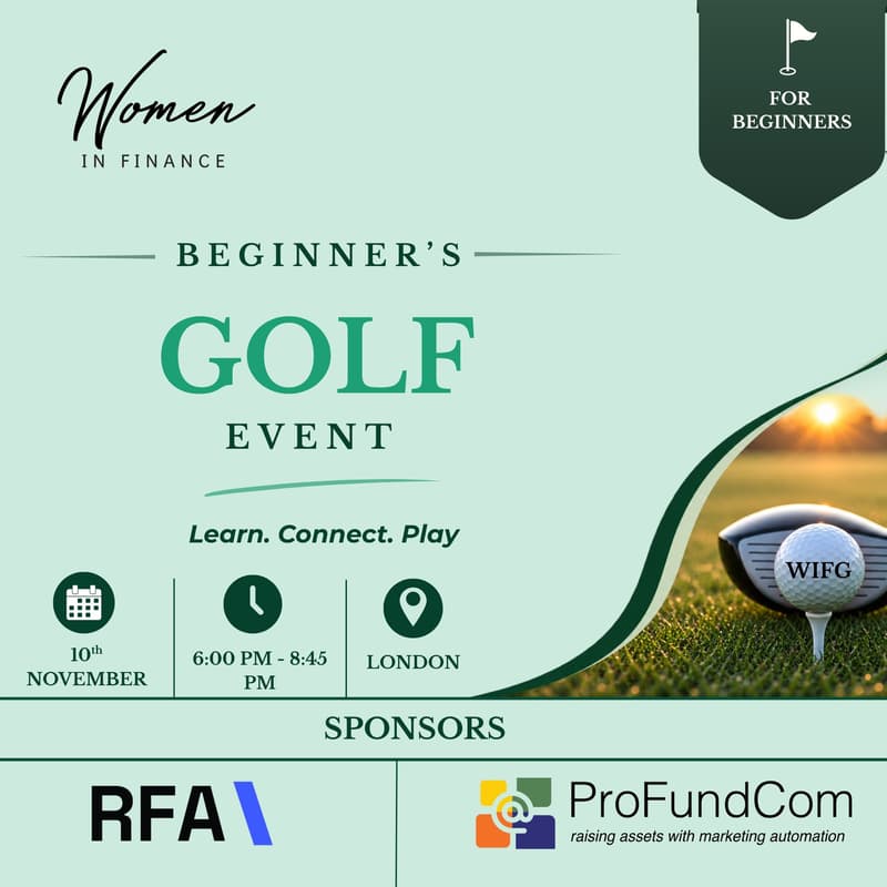 Cover Image for Beginner's Golf Event - Women in Finance Group
