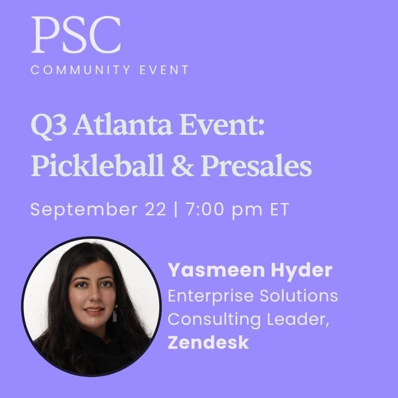 Cover Image for Q3 Atlanta Event: Pickleball & Presales