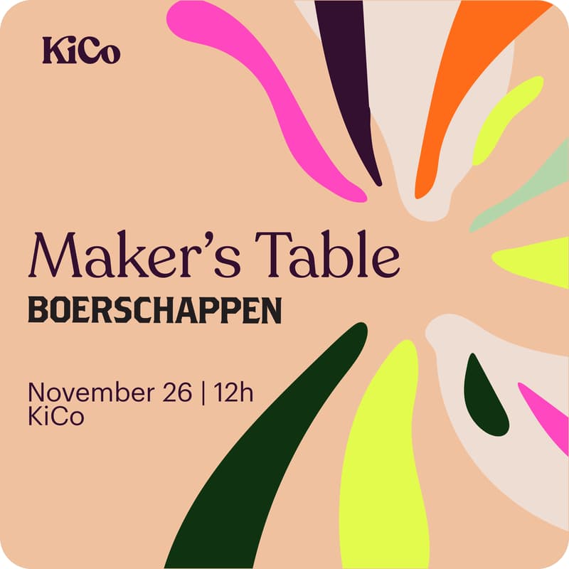 Cover Image for Maker's Table: Boerschappen
