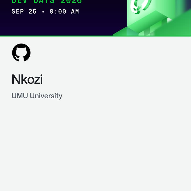 Cover Image for Dev Days | Nkozi, Uganda
