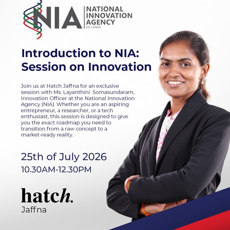Cover Image for Introduction to NIA, Session on Innovation.