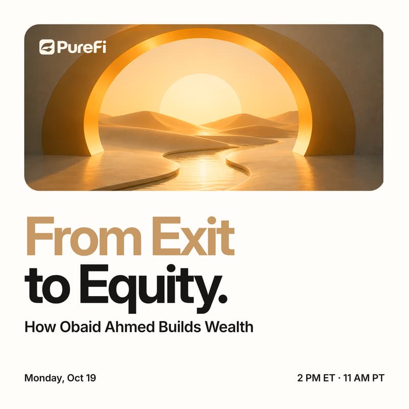 Cover Image for From Exit to Equity: How Obaid Ahmed Builds Wealth