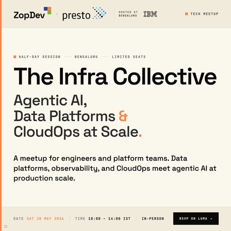 Cover Image for The Infra Collective: Agentic AI, Data Platforms & CloudOps at Scale