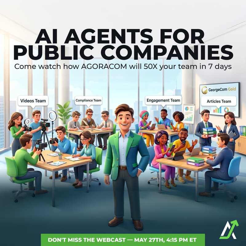 Cover Image for AGORACOM AI Agents For Public Companies Showcase