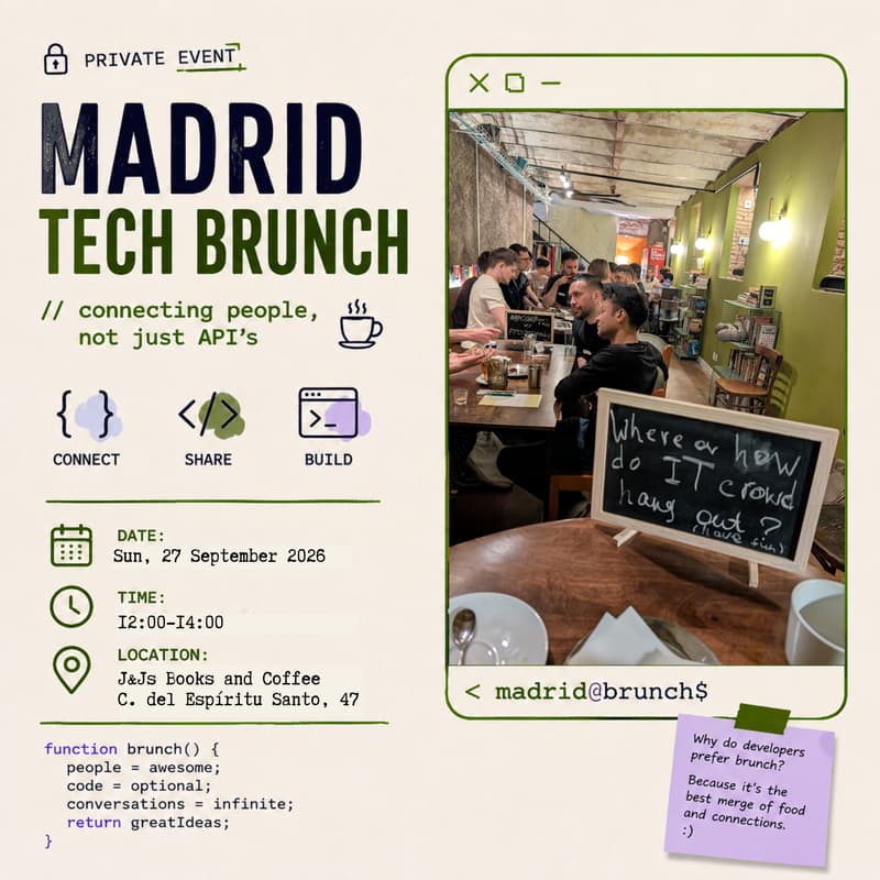 Cover Image for Madrid Tech Brunch