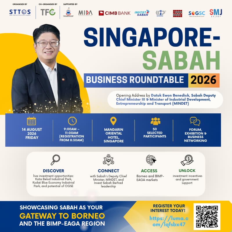 Cover Image for Singapore–Sabah Business Roundtable 2026