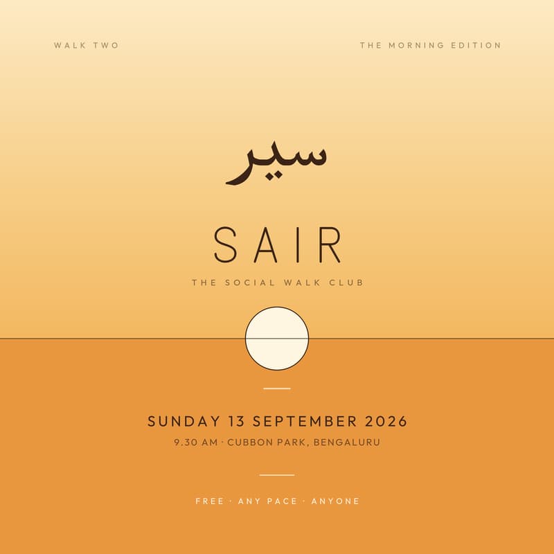 Cover Image for Sair Club | Walk Two at Cubbon Park