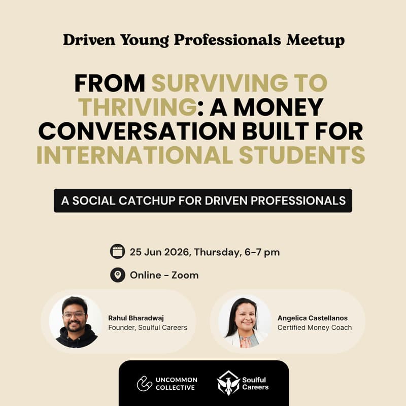 Cover Image for From Surviving to Thriving: A Money Conversation Built for International Students