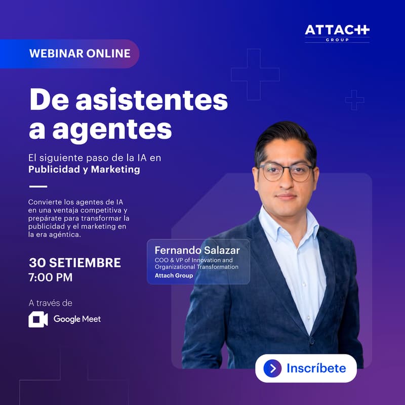 Cover Image for De asistentes a agentes: El siguiente paso de la IA en Publicidad y Marketing